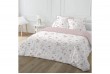 Housse de couette 240x260 cm 100% Coton 51 fils Spring Rose