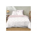 Housse de couette 240x260 cm 100% Coton 51 fils Spring Rose