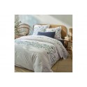 Housse de couette 240x260 cm + 2 taies 100% Percale de Coton Folk Ombre