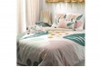 Housse de couette 220x240 cm + taies d'oreiller, coton 47 fils, Alma