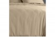 Housse de couette 220x240 cm Satin de Coton Beige