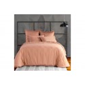 Housse de couette 220x240 cm Satin de Coton Rose