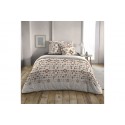 Housse de couette 220x240 cm avec 2 taies d'oreiller 63x63 cm Parure de lit Coton Cheyenne