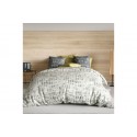 Housse de couette 220x240 + 2 taies d'oreiller 65x65 cm Coton Flava