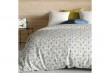 Housse de couette 220x240 cm + 2 taies d'oreiller 65x65 cm Coton Vita