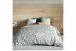 Housse de couette 220x240 cm + 2 taies d'oreiller 63x63 cm Coton Mani