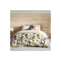 Housse de couette 220x240 + 2 taies d'oreiller 65x65 cm Coton Telia