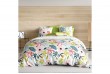 Housse de couette 220x240 + 2 taies d'oreiller 63x63 cm Coton Field