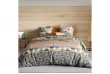 Housse de couette 220x240 cm + 2 taies d'oreiller 63x63 cm Coton 57 fils Thanos