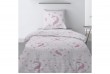 Housse de couette 140x200 cm + 1 taie d'oreiller 100% Coton 57 fils Rina