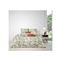 Housse de couette 220x240 cm + 2 taies d'oreiller 63x63 cm Coton 57 fils Tokyo