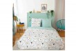 Housse de couette 220x240 cm + 2 taies d'oreiller 63x63 cm 52% Polyester - 48% Coton Blob