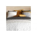 Housse de couette 220x240 cm + 2 taies d'oreiller 63x63 cm 100% Coton 57 fils Corki