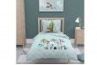 Housse de couette 140x200 + 1 taie d'oreiller 63x63 Coton Bio Save The Planet