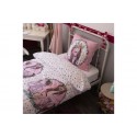 Housse de couette 140x200 + 1 taie d'oreiller 63x63 cm Coton Pegase