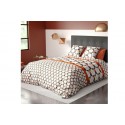 Housse de couette 200x200 cm + 2 taies d'oreiller 63x63 cm Microfibre Arrow