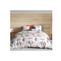 Housse de couette 220x240 cm + 2 taies d'oreiller 65x65 cm Coton Halley