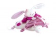 Doudou plat - Lapin Cerise