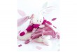 Doudou plat - Lapin Cerise