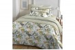 Housse de couette 240x260 + 2 taies d'oreiller 63x63 cm Coton Madinana Green