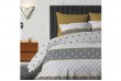 Housse de couette 240x260 cm + 2 taies d'oreiller 100% Coton 57 fils Mijo