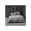 Parure de couette 140x200 100% microfibre Vaxo Vert