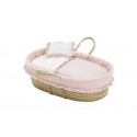 Couffin Matelassé Liberty Rose 39x80x25 cm