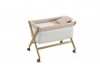 Petit Lit Pieds X Bois Rabbit Beige/Naturel 55x87x74 cm