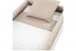 Petit Lit Pieds X Bois Rabbit Beige/Naturel 55x87x74 cm