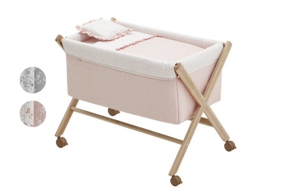 Petit Lit Pieds X Bois Liberty Naturel 55x87x74 cm