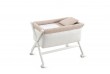 Petit Lit Pieds X Bois Rabbit Beige/Blanc 55x87x74 cm