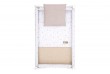 Petit Lit Pieds X Bois Greeny Blanc 55x87x74 cm