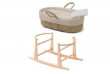 Couffin Matelassé + Support en Bois Naturel Fresco