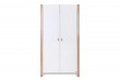 Armoire 2 portes pour enfants blanc