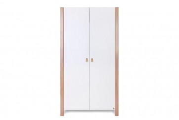 Armoire 2 portes pour enfants blanc