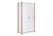 Armoire 2 portes pour enfants blanc