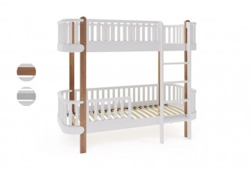 Lit superposé 190x80 cm pour Enfant Bois