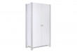 Armoire 2 portes enfant bois gris clair