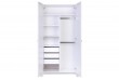 Armoire 2 portes enfant bois gris clair