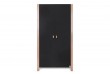 Armoire 2 portes enfant bois anthracite