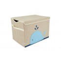 Boîte de rangement enfant - Pliable - Baleine