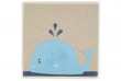 Boîte de rangement carré enfant baleine bieco