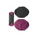 Serviette hygiénique lavable Nuit - lot de 3 - Violet