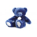 Ours en Peluche - 37cm - Bleu Nuit et Paillettes