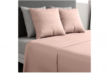 Parure de drap 180x290 2 pièces Coton Blush