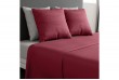 Parure de drap 180x290 3 pièces Coton Cerise