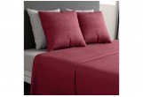 Parure de drap 180x290 2 pièces Coton Cerise