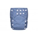 Couche lavable bébé - Criss cross blue - Bumbuns