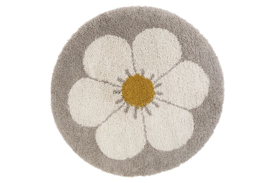 Tapis rond - Bohemian Daisy - Beige