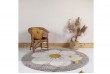 Tapis rond - Bohemian Daisy - Beige